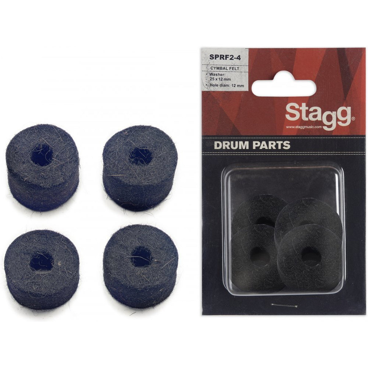 Stagg SPRF2-4 Hi Hat Clutch Felt Washer