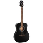 Cort AF510E Semi-Acoustic Guitar - Black Satin