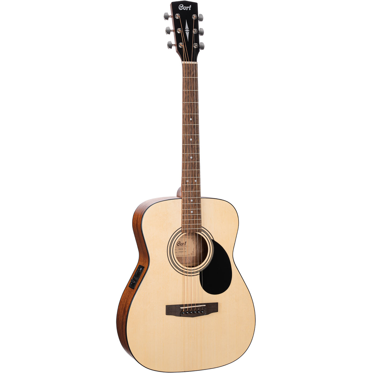 Cort AF510E Semi-Acoustic Guitar - Open Pore Natural