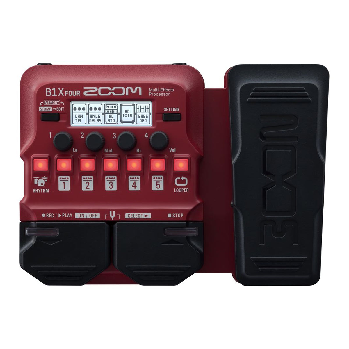 ZOOM B1X FOUR BASS MULTI-EFFECTS PEDAL