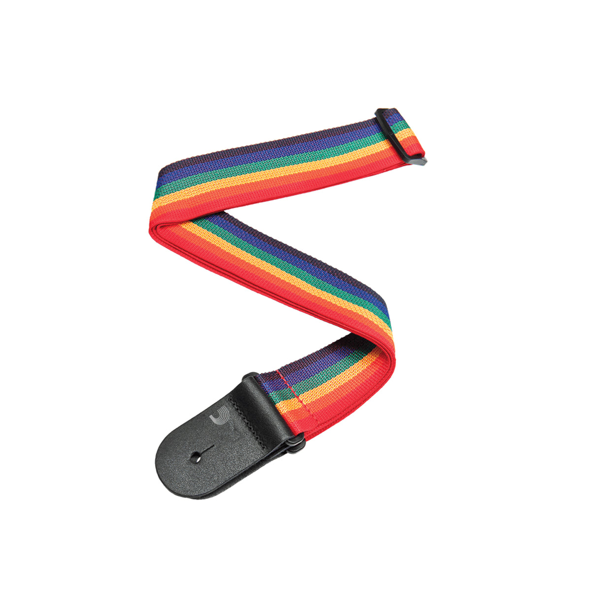 Daddario polypropylene Guitar Strap PWS111- Rainbow