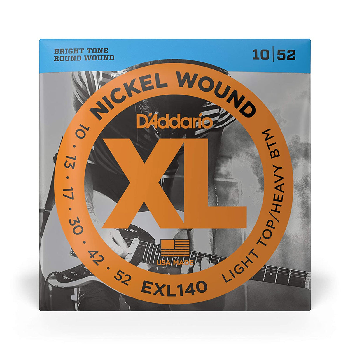 Daddario EXL140 Light Top/Heavy Bottom Electric Guitar Strings