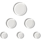 SlapKlatz MINI Drum Dampeners MI - CL Clear - 6 pcs in 3 Sizes - FREE case - Non-toxic