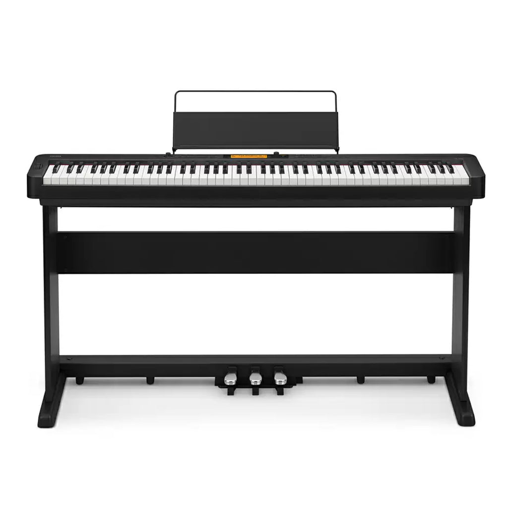 CASIO CDP-S360BK 88-KEYS DIGITAL PIANO with CS470P Stand and Pedal Unit