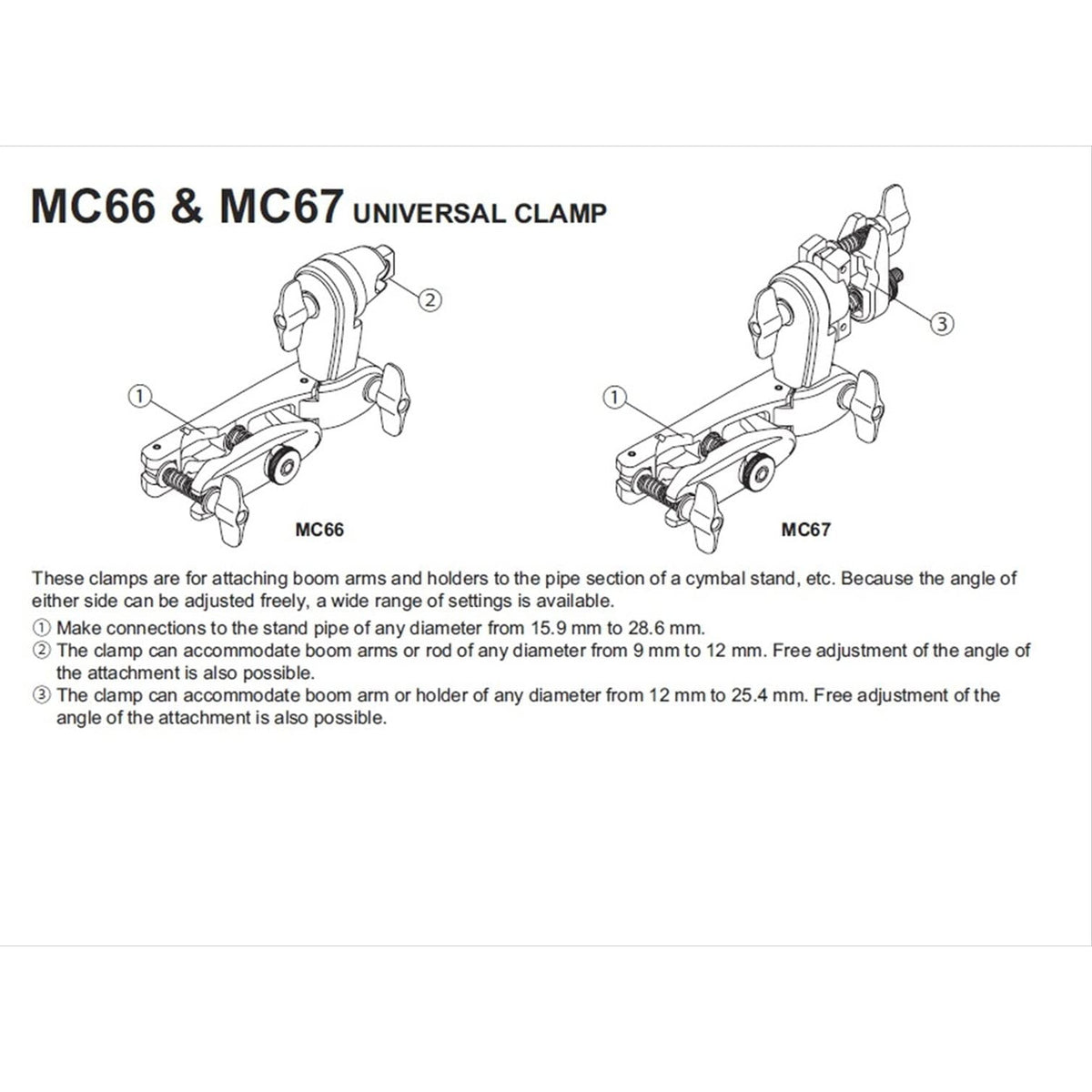 Tama MC67 Multi Clamp