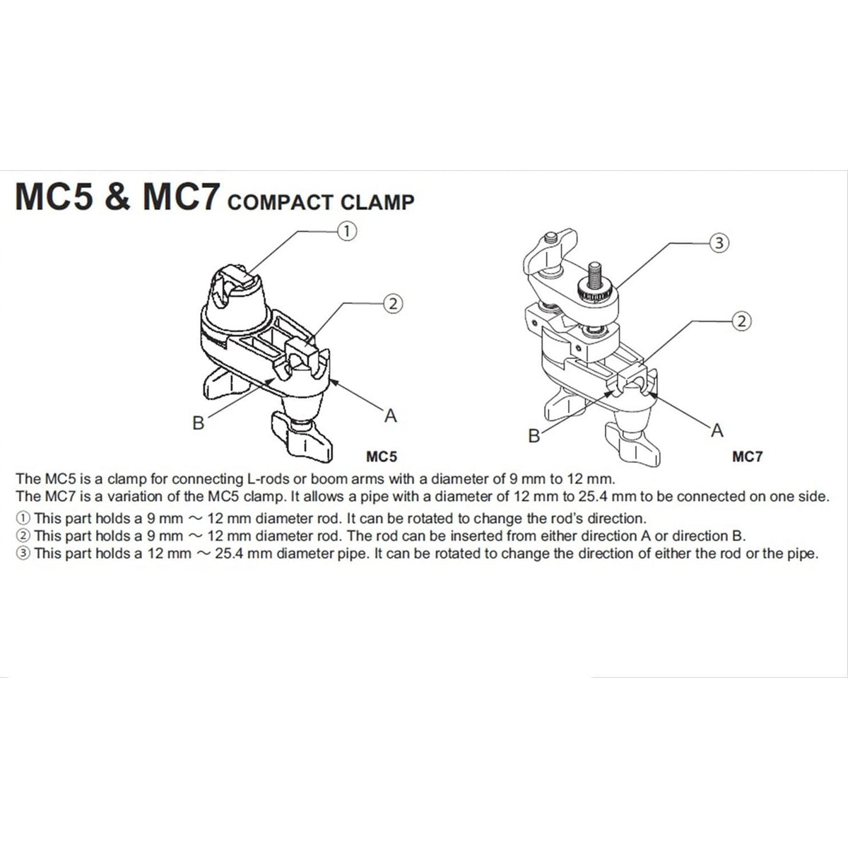 Tama MC7 Multi Clamp
