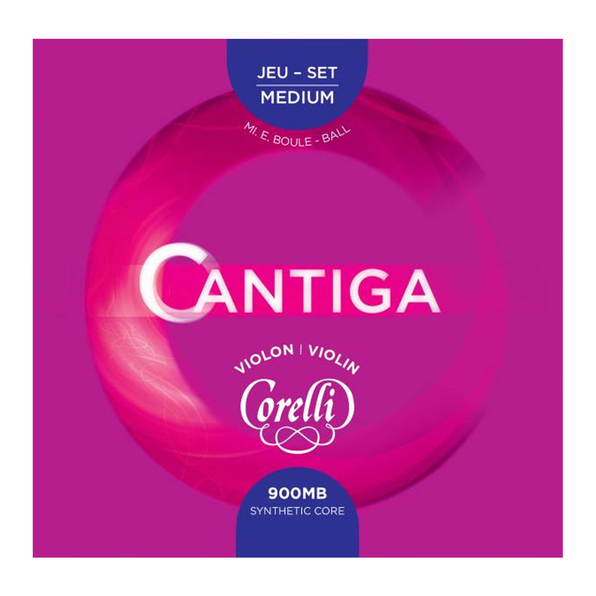 Corelli 900MB Violin String set medium tension