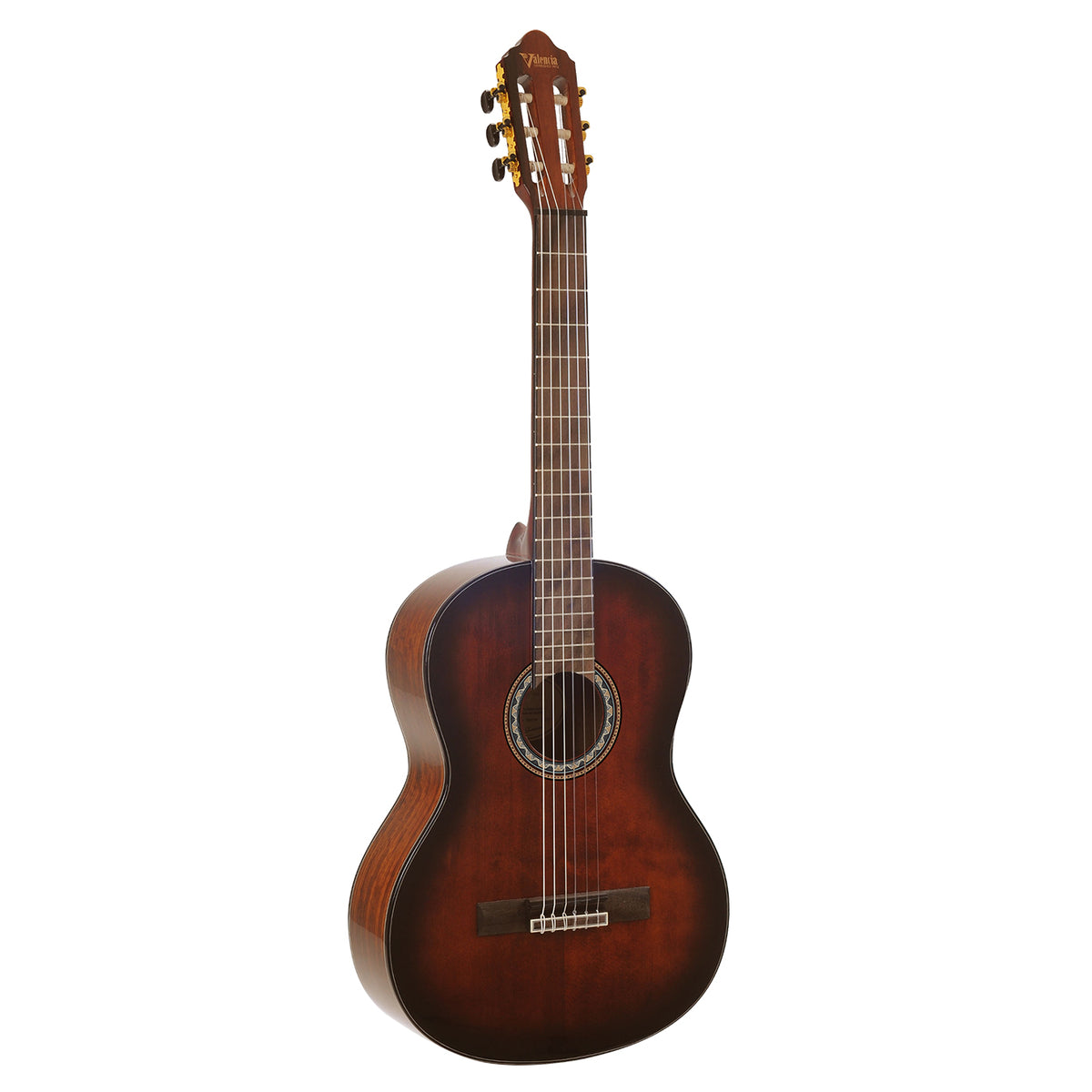 Valencia VC564BSBT Valencia 560 Series Classical Guitar 4/4 size Brown Sunburst