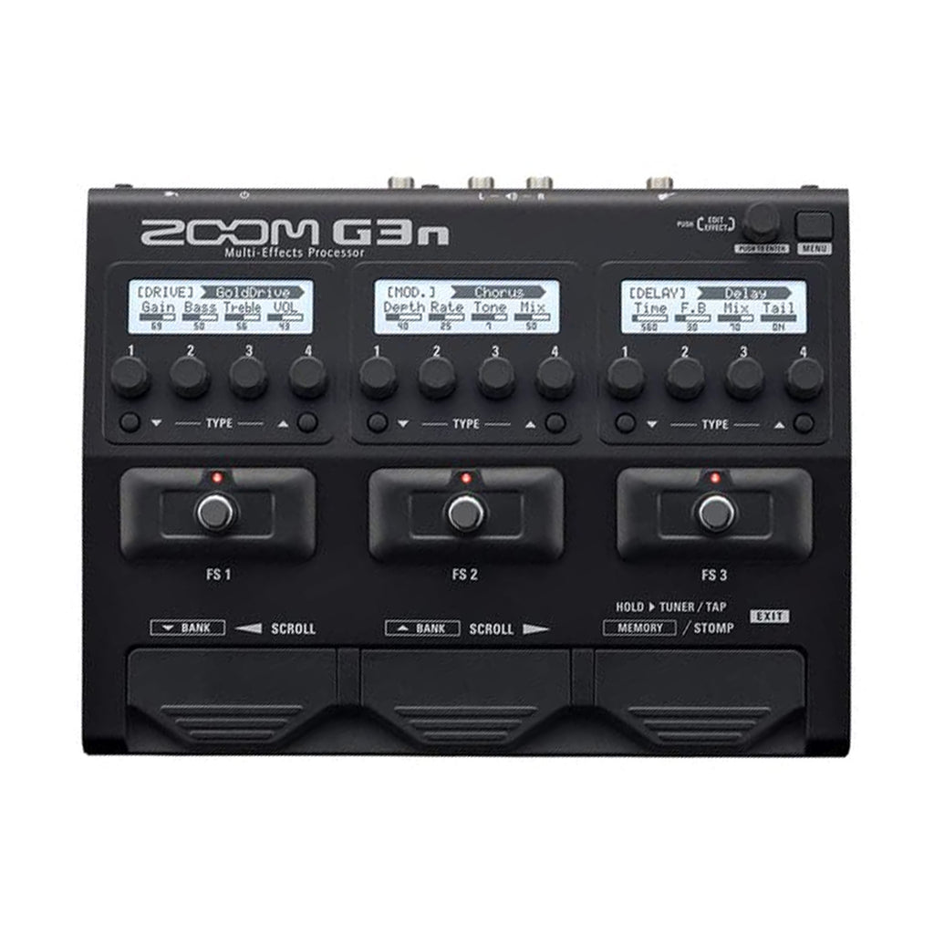 ZOOM G3N MULTI-EFFECTS PROCESSORS