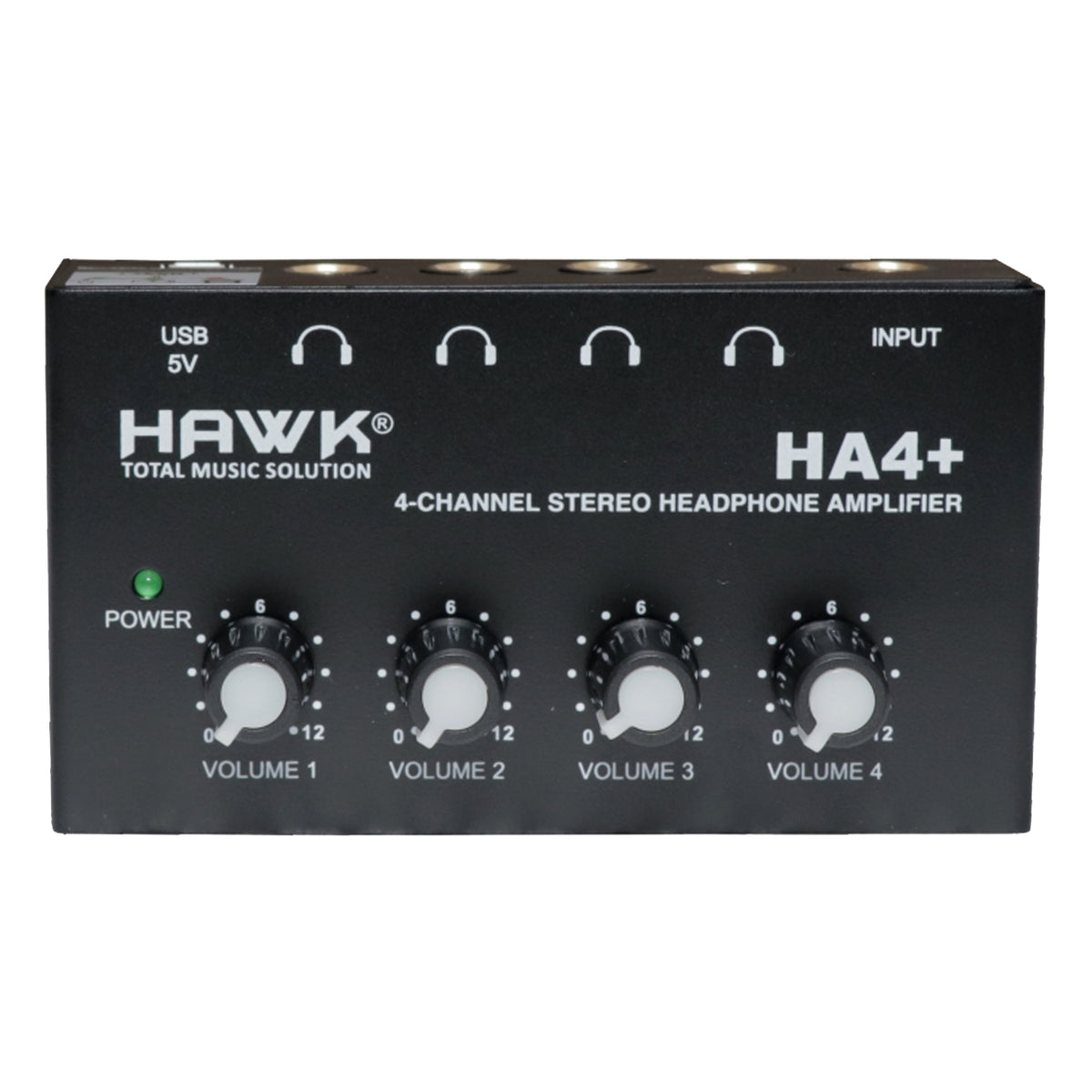 Hawk HA4+ 4-Channel Headphone Amplifier