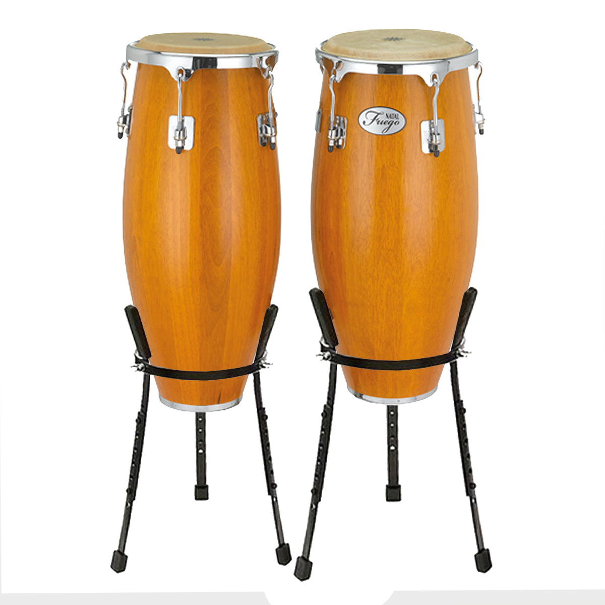 Natal FUEGO CONGA with Stand - Matte Honey