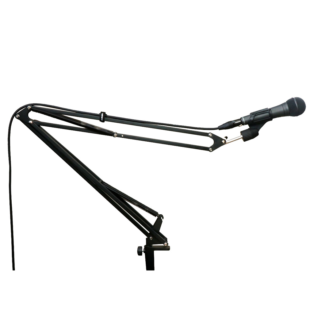 Hawk HAS01 Professional Recording Microphone Stand Scissor Arm For Dynamic and Condenser Mic (Black)