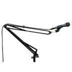 Hawk HAS01 Professional Recording Microphone Stand Scissor Arm For Dynamic and Condenser Mic (Black)