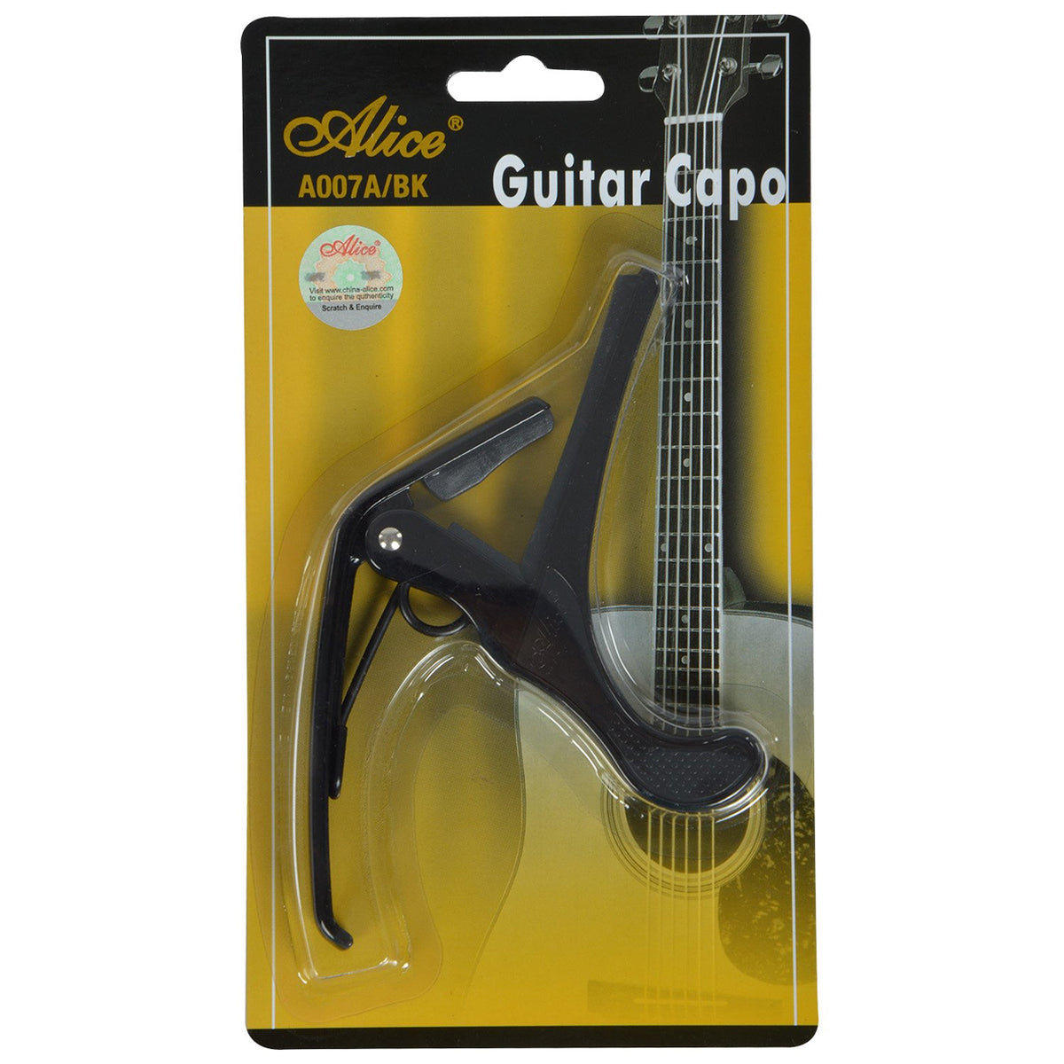 Alice Guitar Capo A007A Black