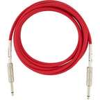 Fender Original Series Straight to Straight Instrument Cable - 10ft Fiesta Red