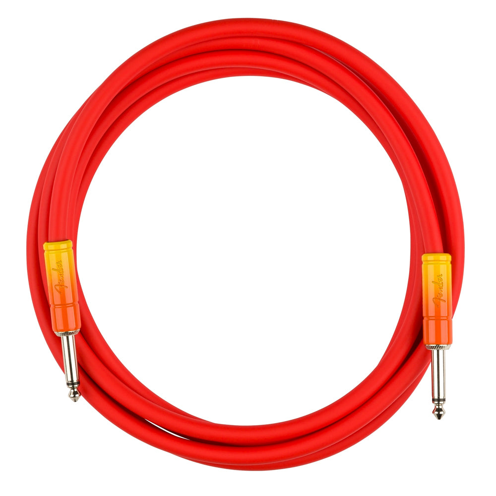 Fender OMBRÉ INSTRUMENT CABLES 10ft- Tequila Sunrise