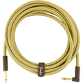 Fender DELUXE SERIES TWEED INSTRUMENT CABLES Straight-Angled 15ft