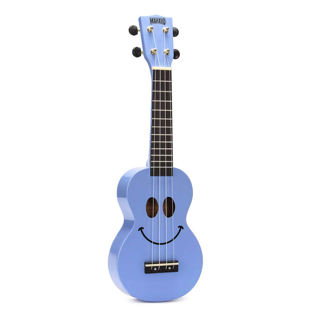 Mahalo U-Smile Series Soprano Ukulele Light Blue With Bag - U-SMILE LBU