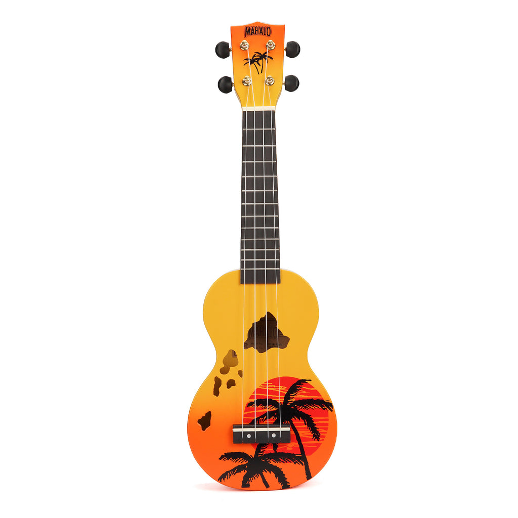 MAHALO MD1HAORB DESIGNER SERIES SOPRANO UKULELE WITH BAG