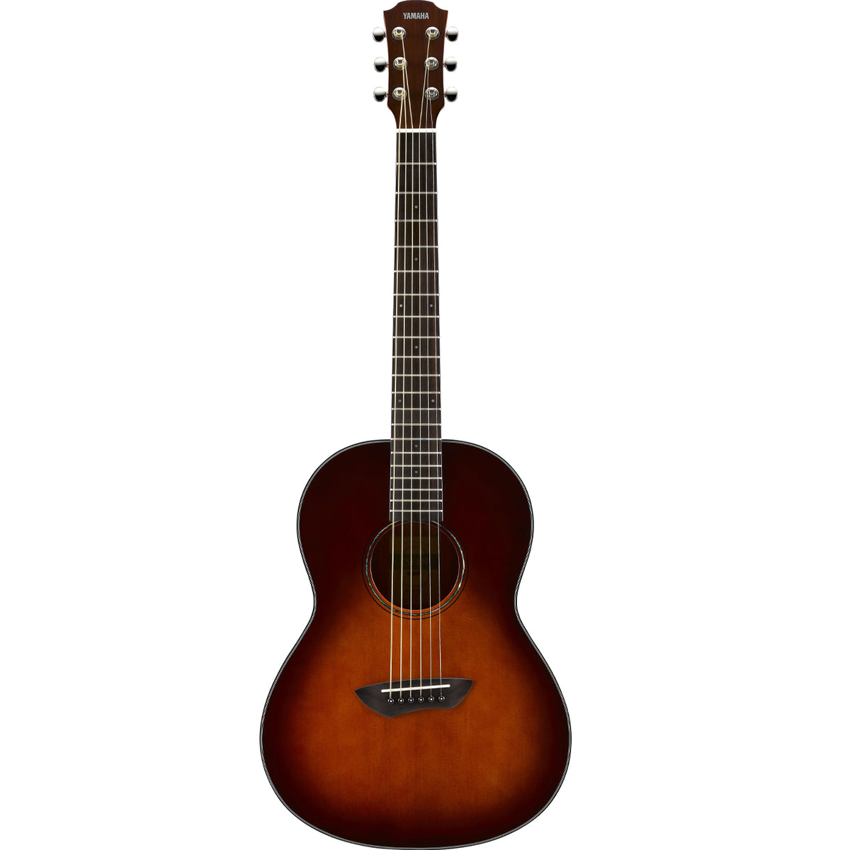Yamaha CSF1M Parlor Semi-Acoustic Guitar with bag-Tobacco Brown Sunburst