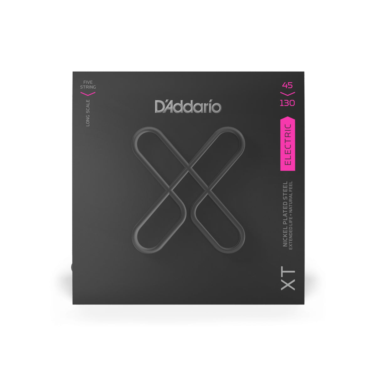 Daddario XTB45130 Regular Light Long Scale Coated 5-String Bass Strings
