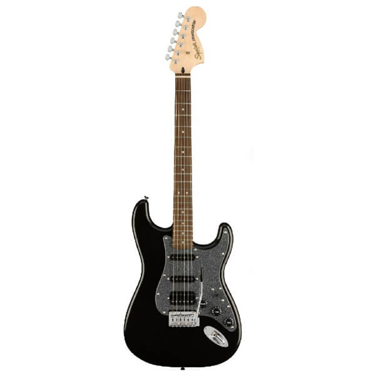 Fender FSR AFF STRAT HSS LRL MBPG Electric Guitar- Metallic Black - 0378108565