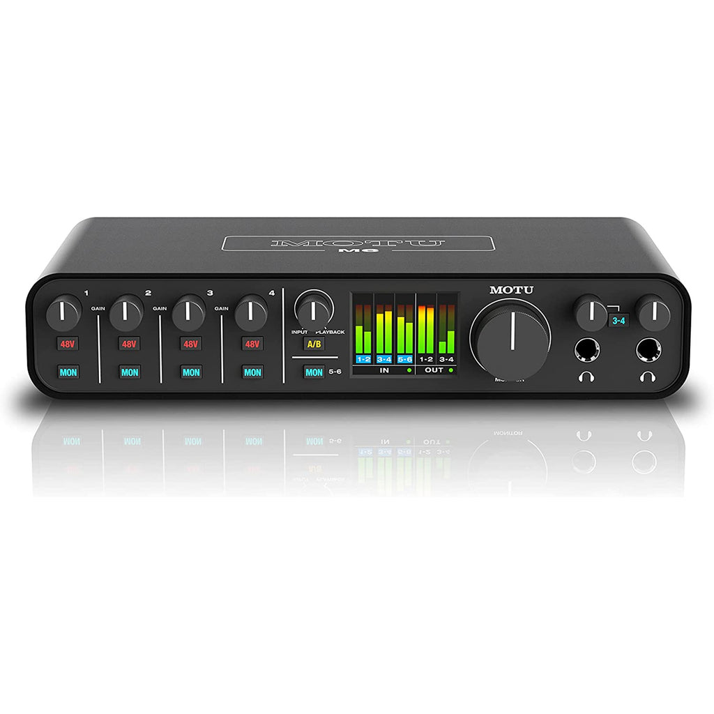 MOTU M6 6-in/4-out USB Audio Interface