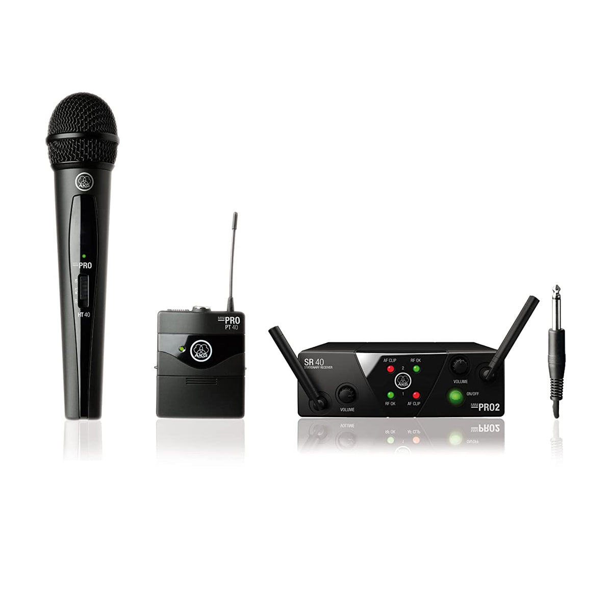 AKG WMS40 Pro Mini2 Wireless Vocal and Instrument Mix set