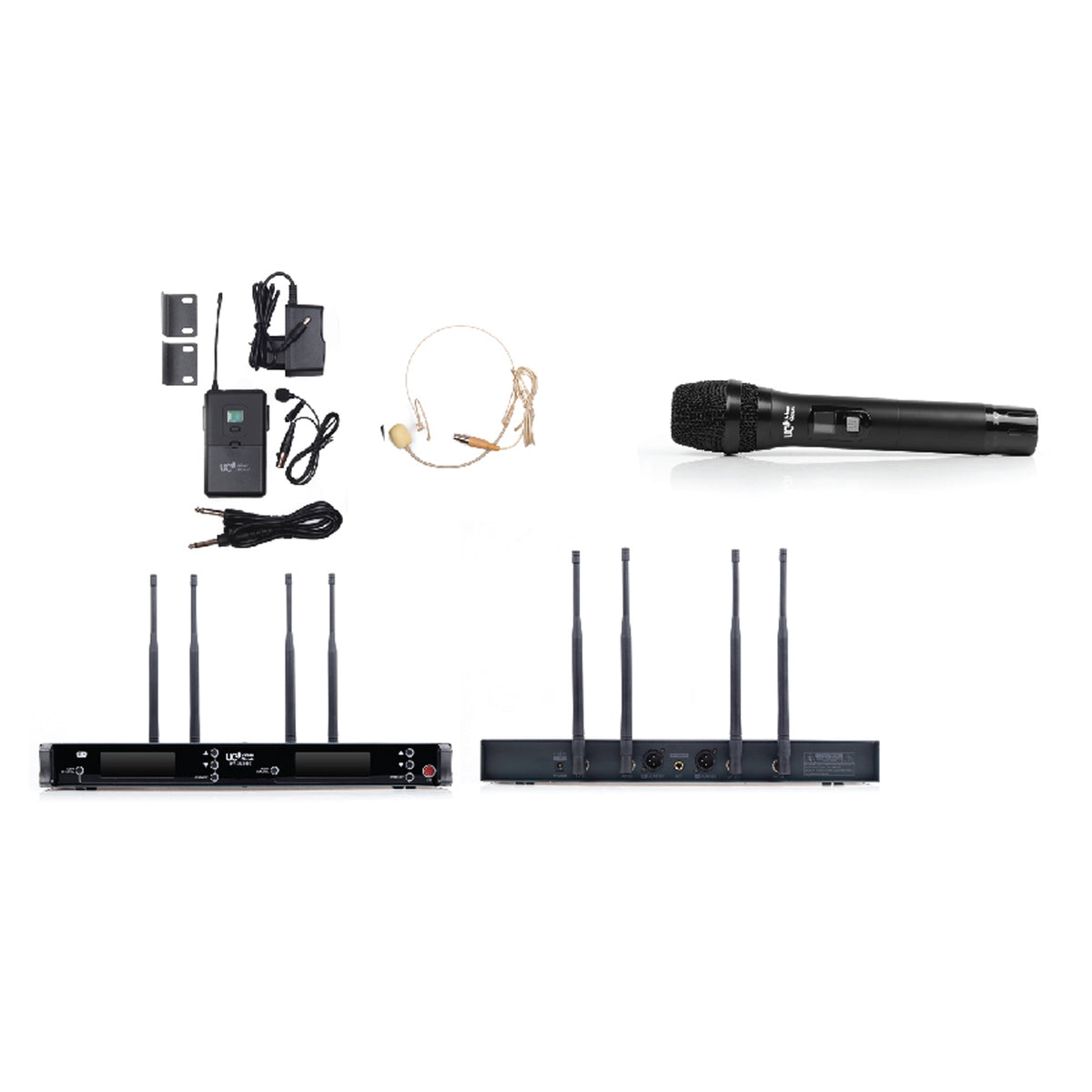 Urban Classic SVF212080C Handheld and Lapel Wireless Mic Set