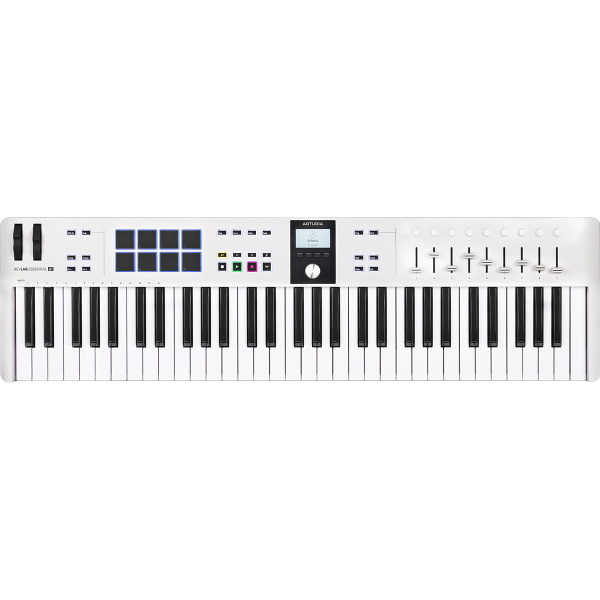 Arturia Keylab Essential 61 mk3 61-Key Midi Controller White