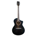 Richtone B139C CHARCOAL glossy JF style cutaway Acoustic guitar