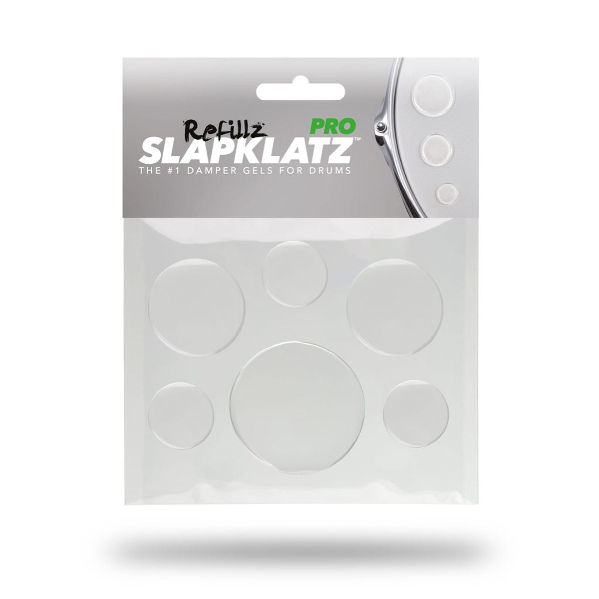 SlapKlatz PRO Refillz Clear Drum Dampeners
