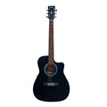 Cort AF500CE Cutaway Semi-Acoustic Guitar - Black