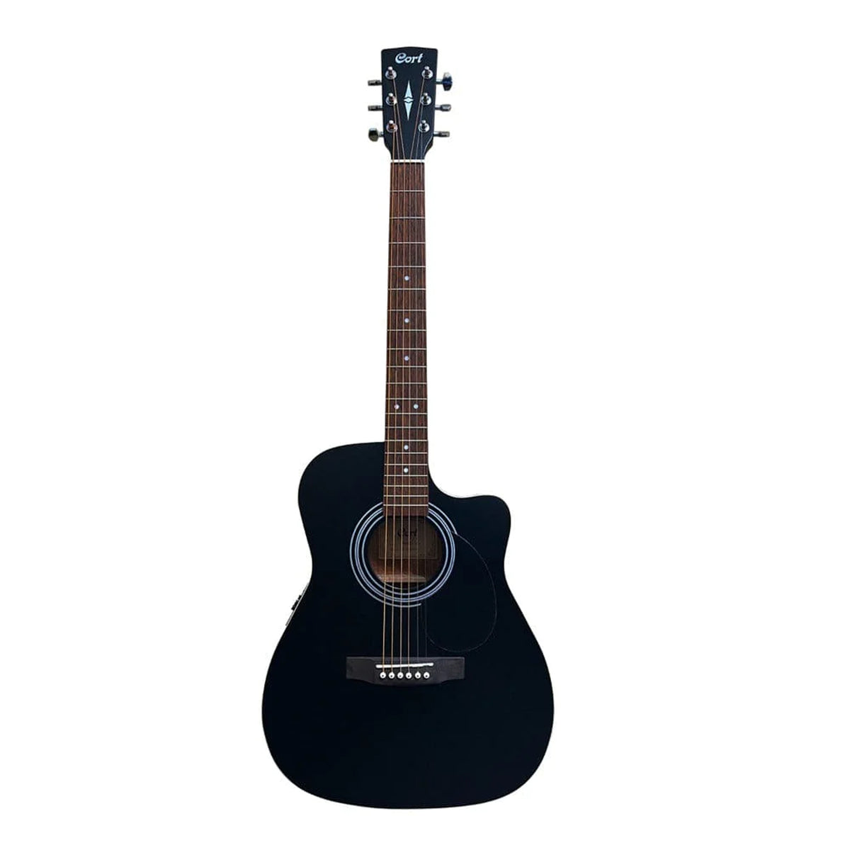Cort AF500CE Cutaway Semi-Acoustic Guitar - Black