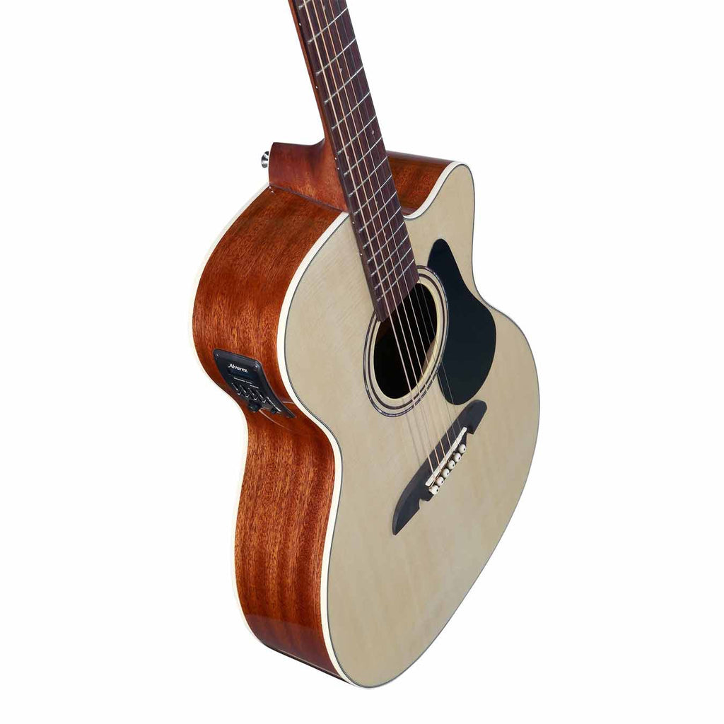 Alvarez Regent RF26CE OM/Folk Acoustic-Electric Guitar Natural