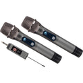 DIGIMORE D-350 Wireless Microphone Metal Dual Handheld Dynamic Microphone Dual Professional Cordless Dynamic Microphone Syste