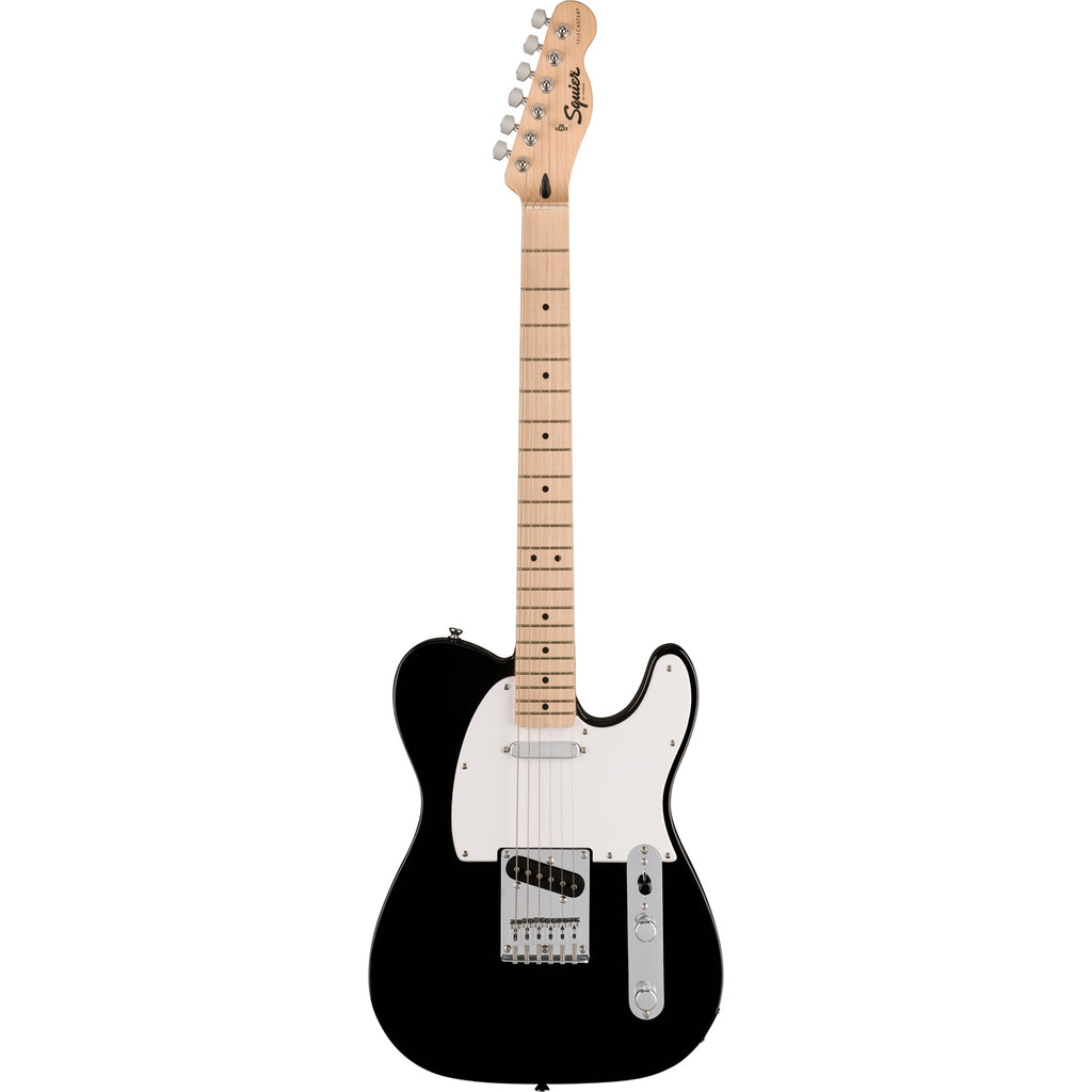 Fender SQUIER SONIC™ TELECASTER® Electric Guitar - Black (0373452506) with gigbag