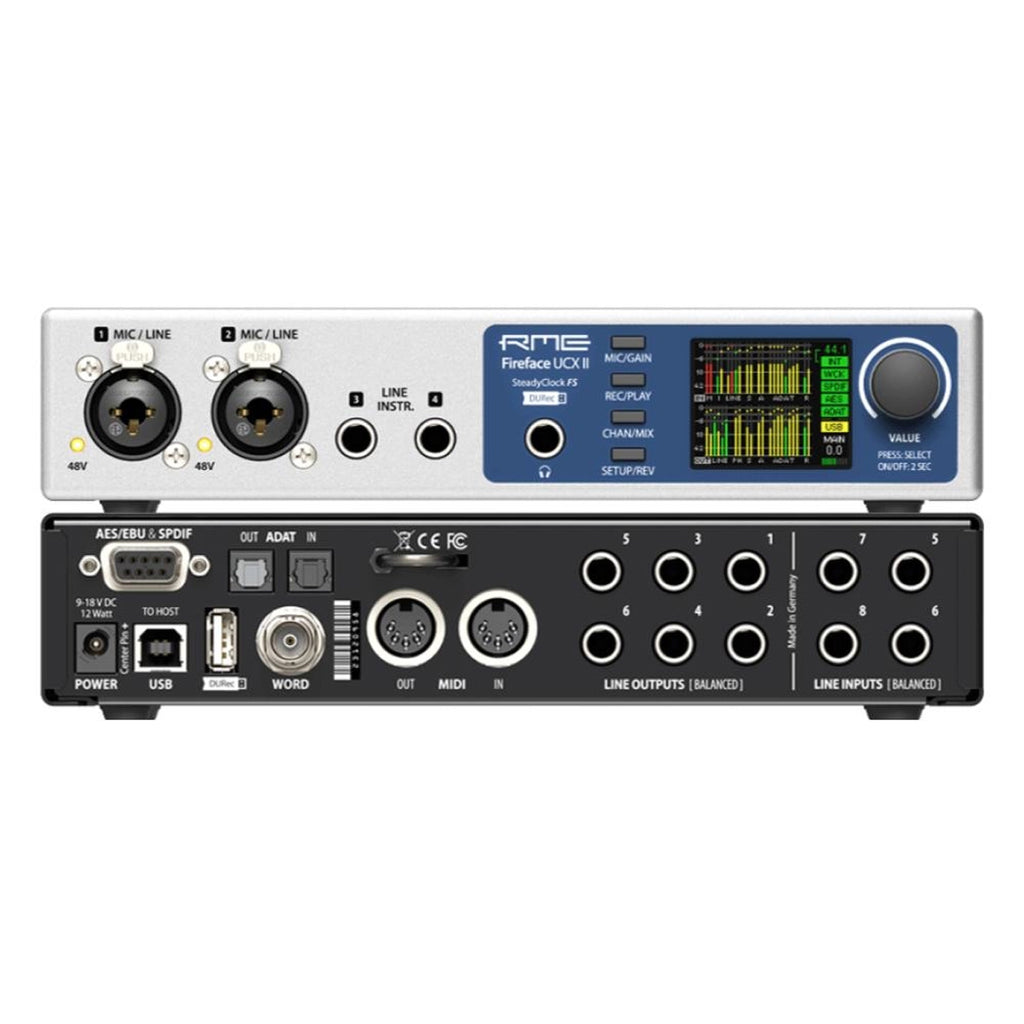RME Fireface UCX II 40-Channel Advanced USB Audio Interface
