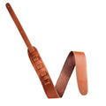 Granada Guitar Strap Leather with lining - Tan