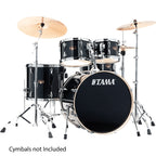 TAMA IMPERIALSTAR 5PCS DRUMSET IP52H6W HBK - Hairline black