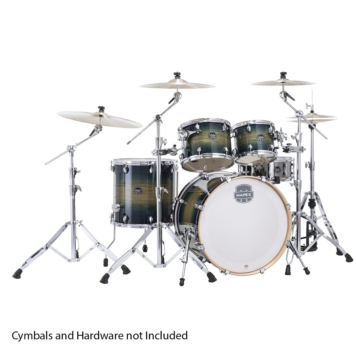 Mapex Armory 5pc Drum Shellpack AR529S - Rainforest Burst
