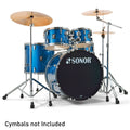 Sonor AQX Stage 5pc Drumkit with Hardware - Blue Ocean Sparkle