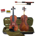 MAESTRO VNF103E VIOLIN 4/4 RED BROWN WITH CASE BOW and ROSIN