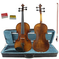MAESTRO VHF304E VIOLIN 4/4 BROWN ANIQUE MATTE WITH CASE/BOW/ROSIN