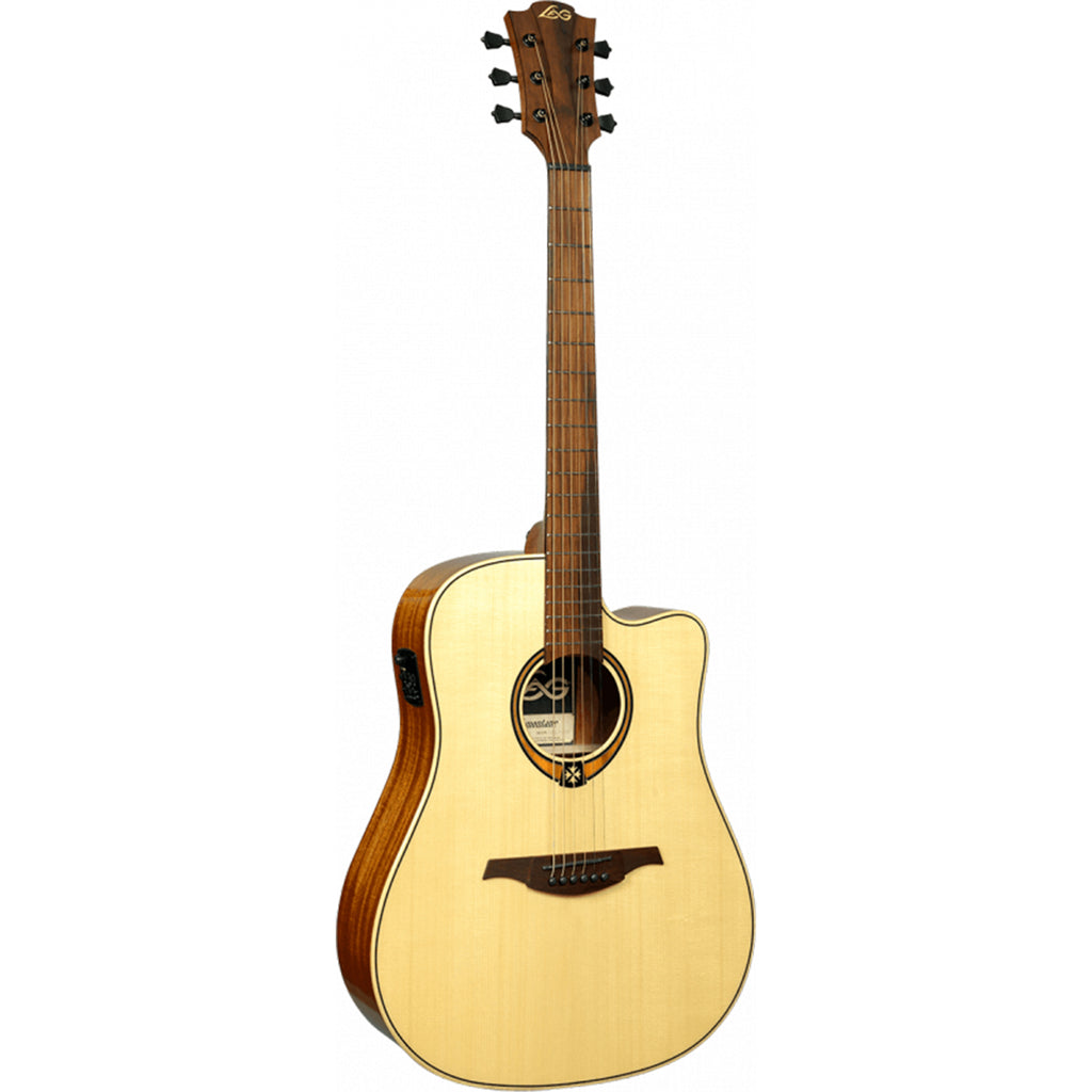 LAG T88DCE DREADNOUGHT CUTAWAY ACOUSTIC-ELECTRIC NATURAL