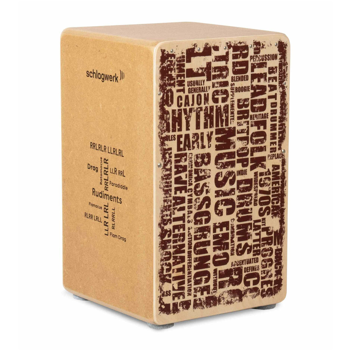 Schlagwerk Cajon rudiments CP85 STYLES - SIZE: L