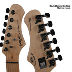 Electric Guitar SQOE SEST250 - Frozen Galactic Blue