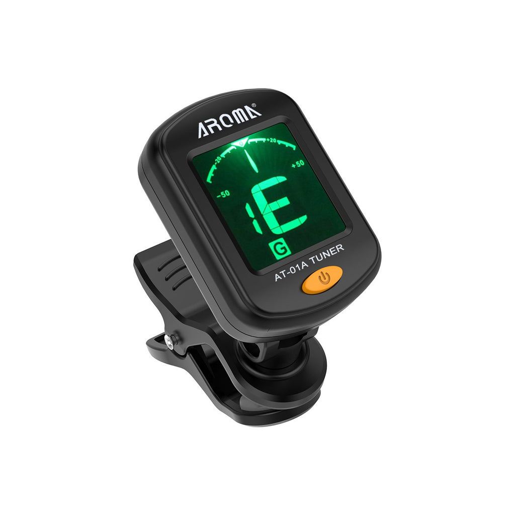 NEOWOOD Guitar Tuner AT-01A Rotatable Clip-on Tuner