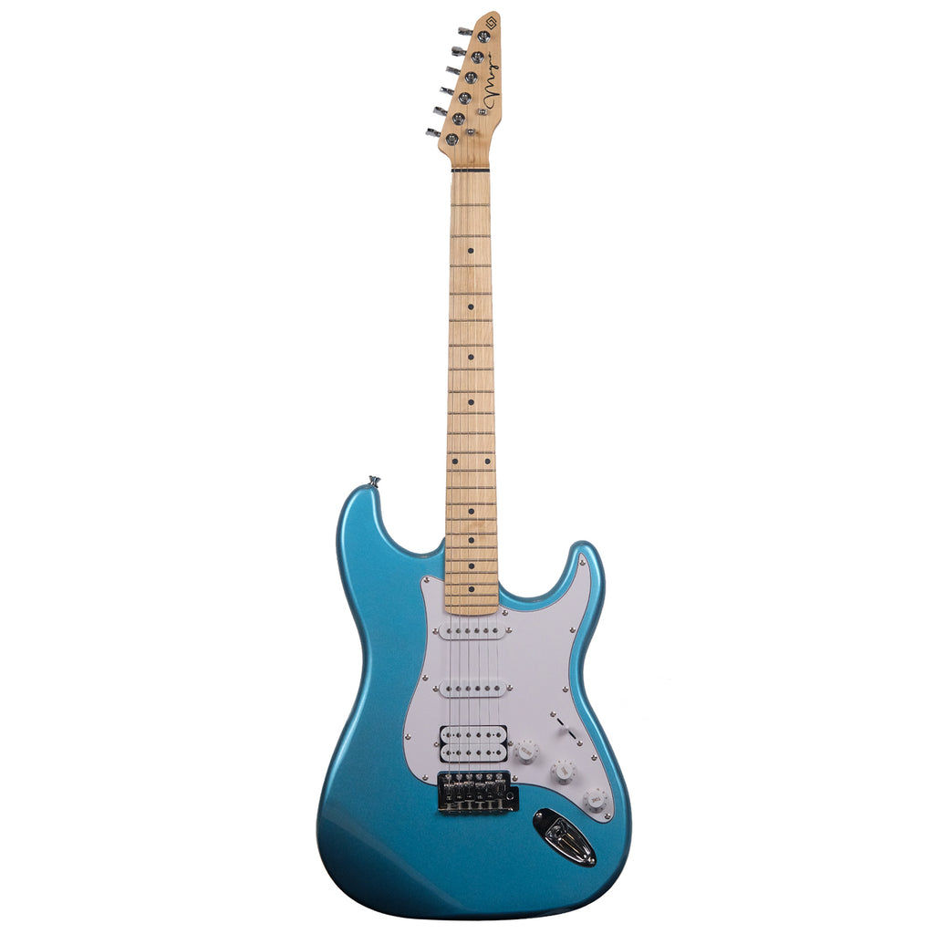 Magna ST20M Stratway Maple Fretboard Electric Guitar - Lake placid Blue