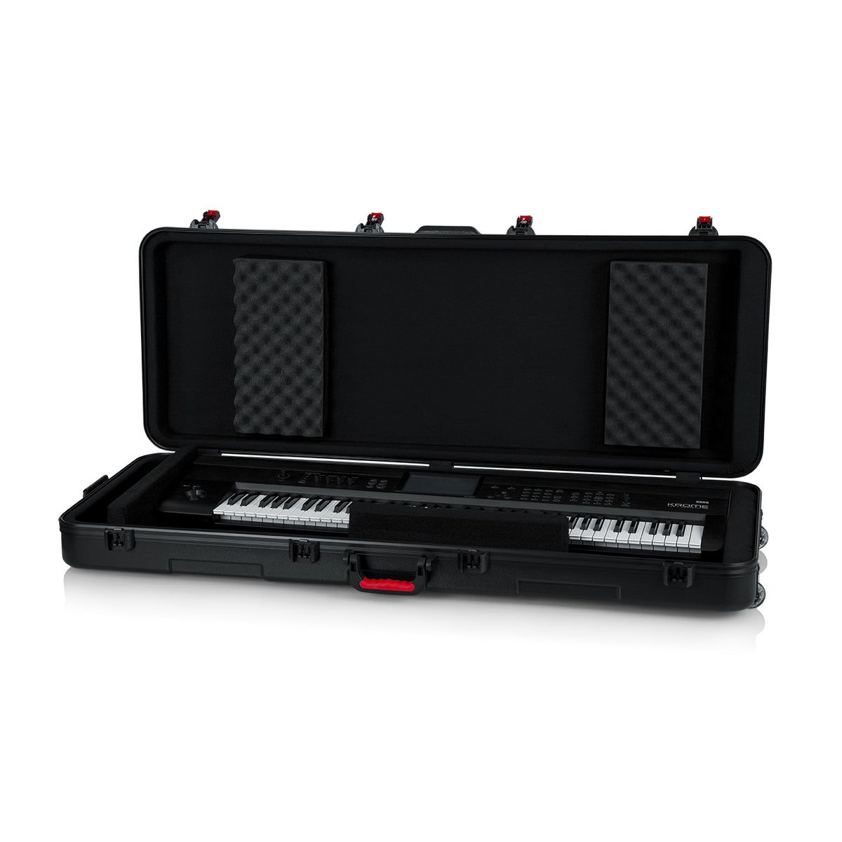 Gator GTSA-KEY76 TSA ATA Molded 76-Note Keyboard Case W/ Wheels